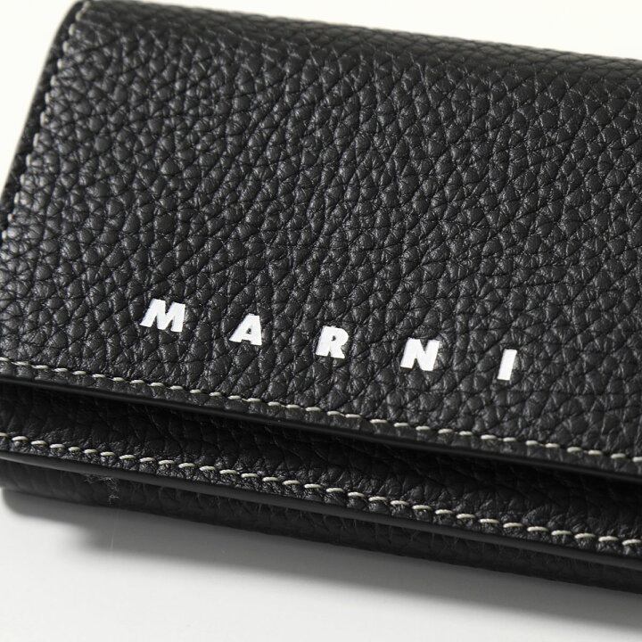 楽天市場】MARNI マルニ 三つ折り財布 PFMI0067U0 LV688 PFMI0067U1 