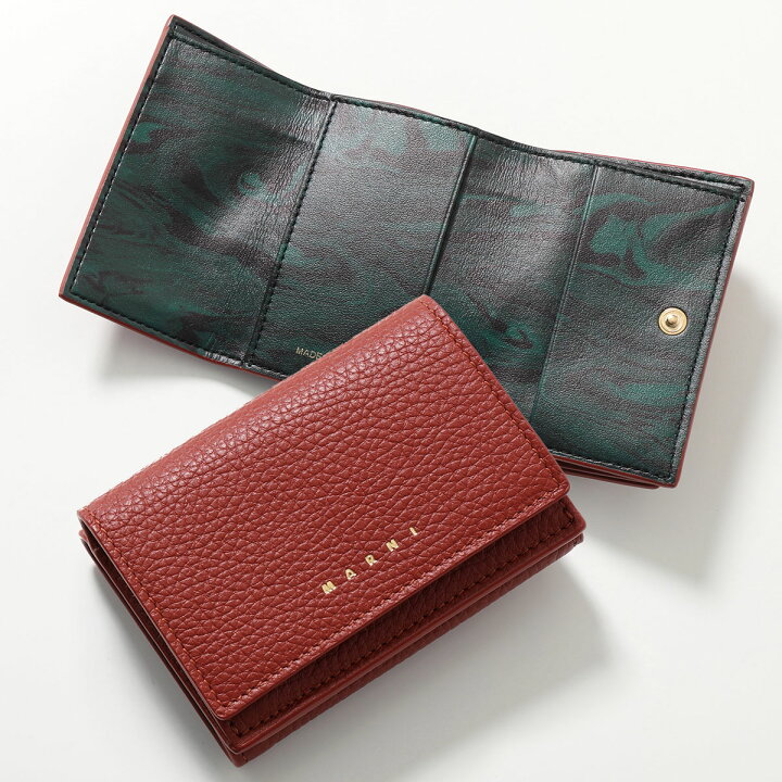 楽天市場】MARNI マルニ 三つ折り財布 VENICE ヴェニス PFMOW02Q04 