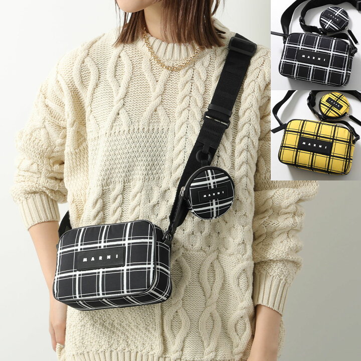 美品】MARNI チェック柄 スマホショルダーバッグ 楽天市場】MARNI 