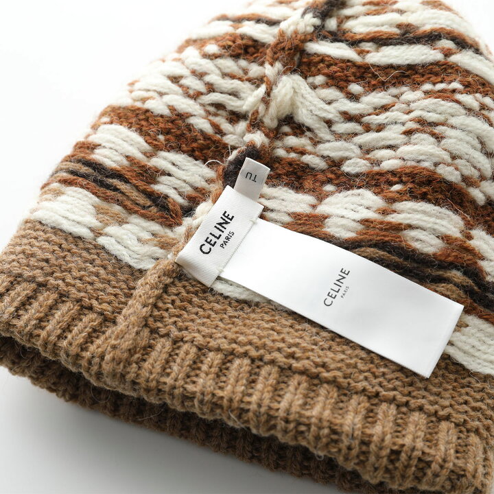 楽天市場】CELINE セリーヌ ニット帽 2ADP7823V.02CM レディース  