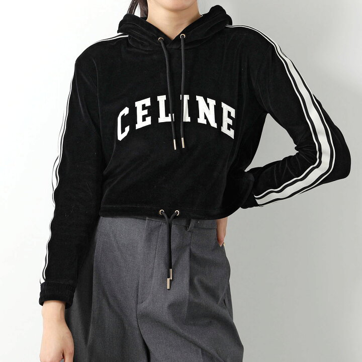 楽天市場】CELINE セリーヌ パーカー 2Y12C748Q.38AW レディース プル  