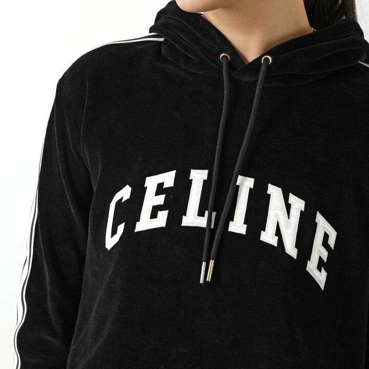 楽天市場】CELINE セリーヌ パーカー 2Y12C748Q.38AW レディース プル 