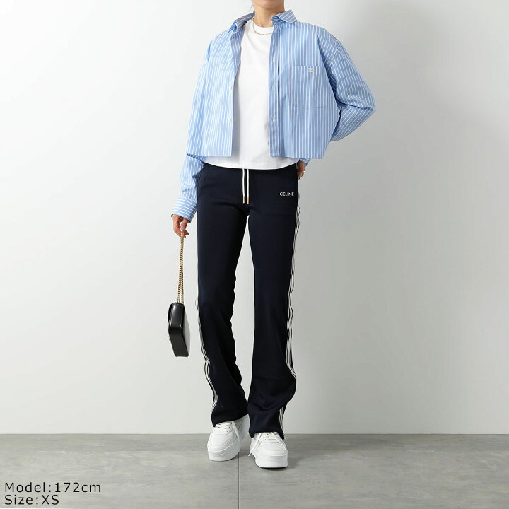 楽天市場】CELINE セリーヌ トラックパンツ 2Z489121O.07XA レディース 