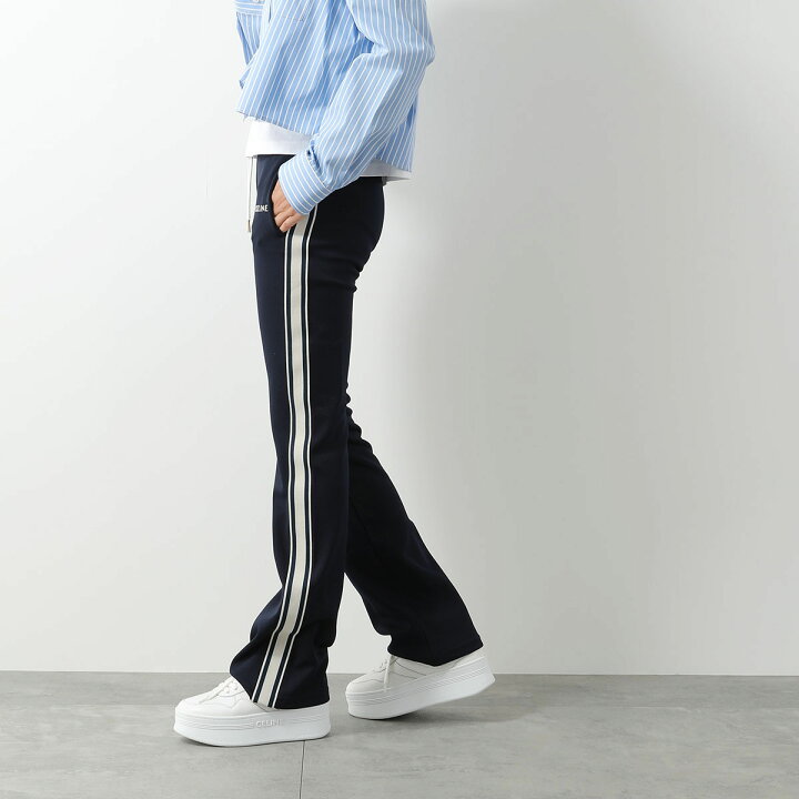 楽天市場】CELINE セリーヌ トラックパンツ 2Z489121O.07XA レディース 
