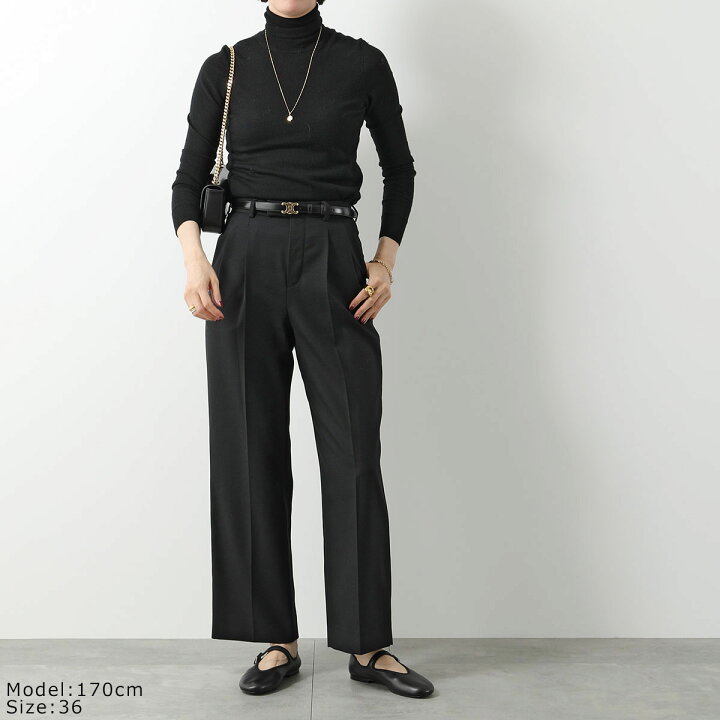楽天市場】CELINE セリーヌ スラックスパンツ MARGARET マーガレット  
