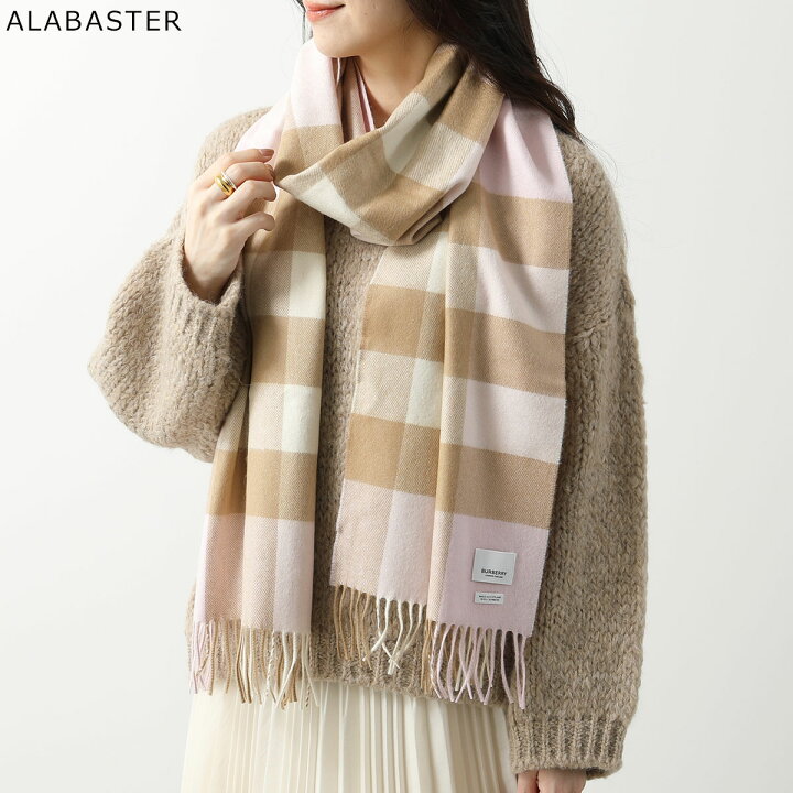 楽天市場】BURBERRY バーバリー マフラー HALF MEGA CHECK CASHMERE  
