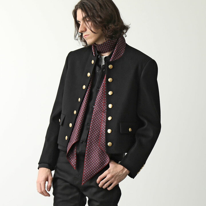 CELINE / セリーヌ | フィービー期 コットン ノーカラー タキシード 