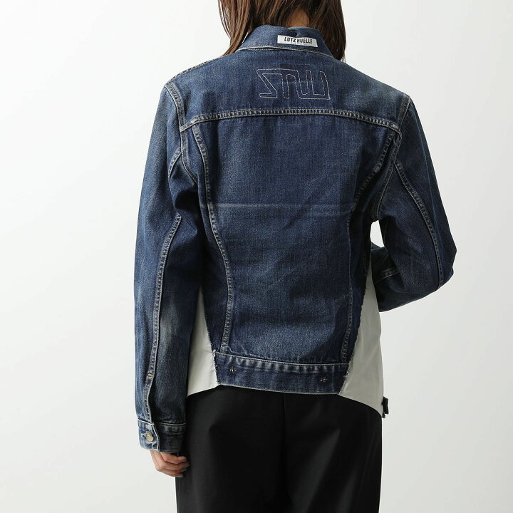 楽天市場】Lutz Huelle ルッツヒュエル デニムジャケット SLANT DENIM 