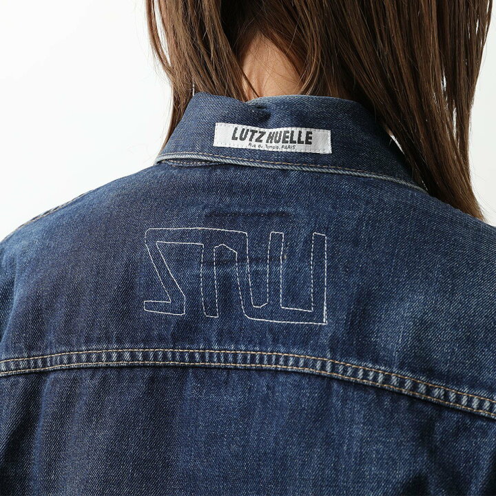楽天市場】Lutz Huelle ルッツヒュエル デニムジャケット SLANT DENIM 