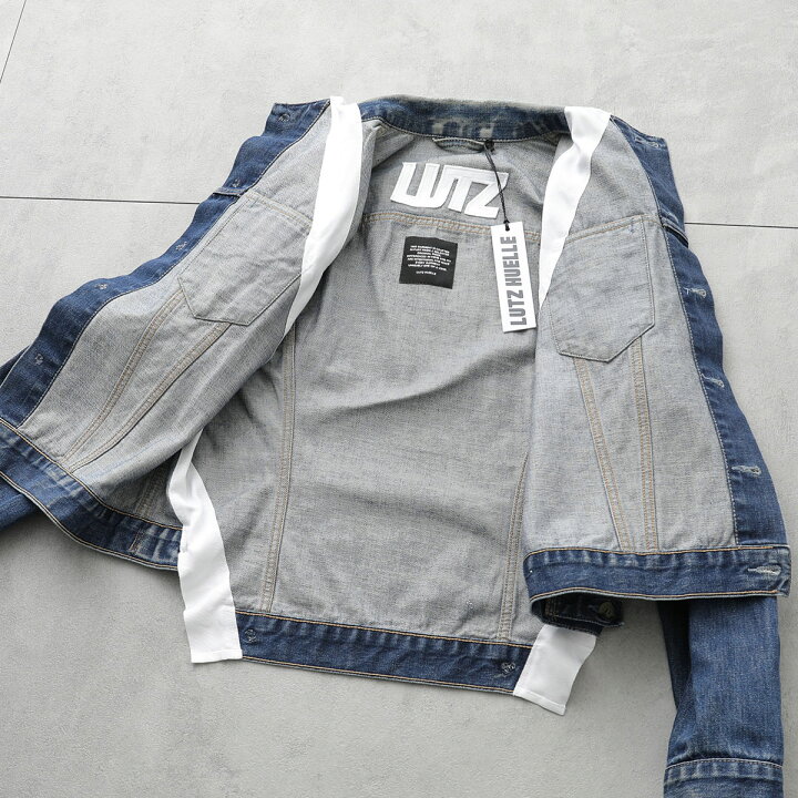 楽天市場】Lutz Huelle ルッツヒュエル デニム ジャケット TRACK DENIM 