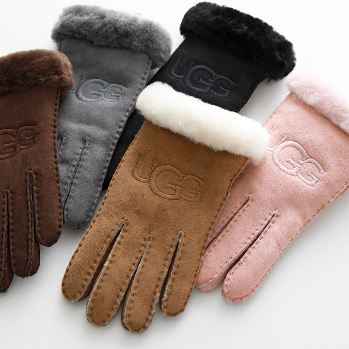 楽天市場】UGG アグ グローブ W SHEEPSKIN EMBROIDER GLOVE シープ 