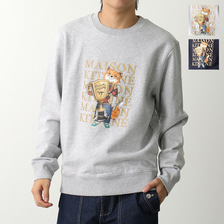 楽天市場】MAISON KITSUNE メゾンキツネ スウェット FOX CHAMPION 