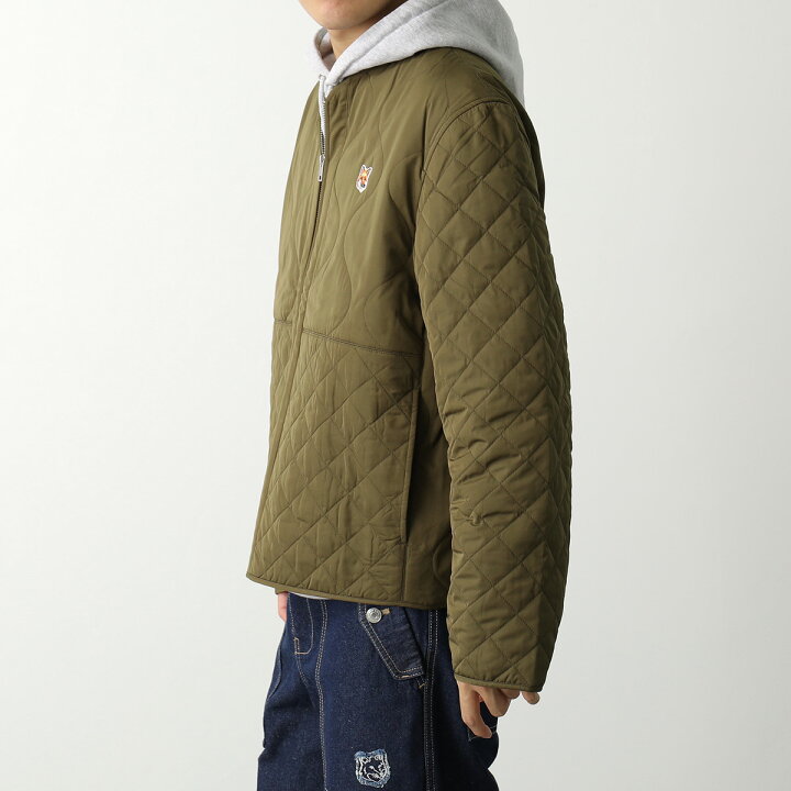 楽天市場】MAISON KITSUNE メゾンキツネ ブルゾン QUILTED BLOUSON  