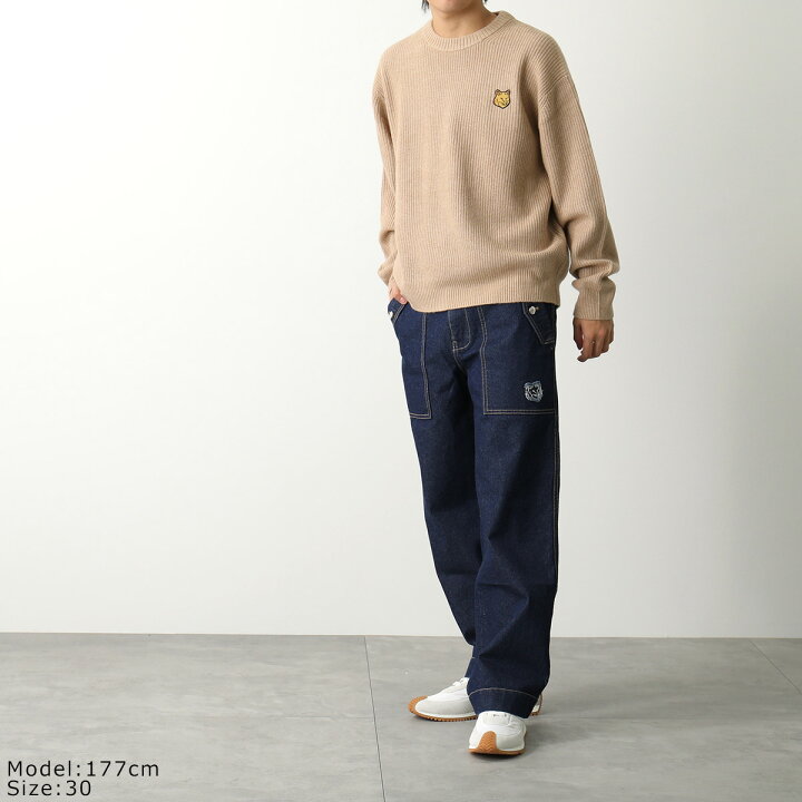 楽天市場】MAISON KITSUNE メゾンキツネ ジーンズ FOX HEAD PATCH 