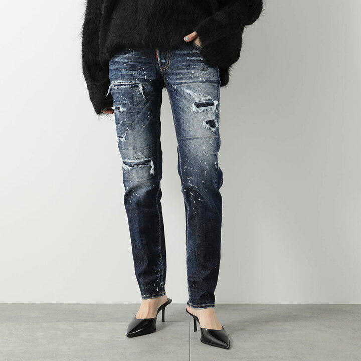 楽天市場】DSQUARED2 ディースクエアード ジーンズ Jennifer Cropped  