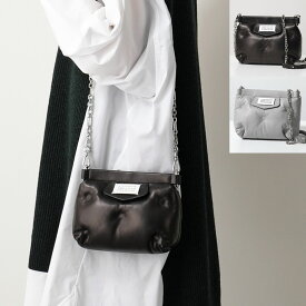 MAISON MARGIELA マルジェラ ショルダーバッグ Glam Slam グラムスラム S56WF0161 P4300 レディース ソフトレザー ポシェット クラッチバッグ 鞄 カラー2色 S56WF0161P4300T8013