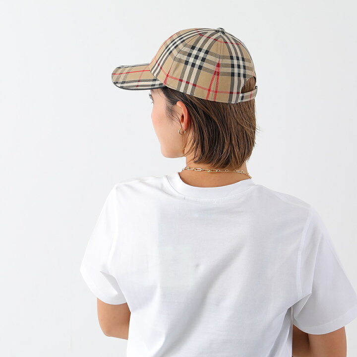楽天市場】BURBERRY バーバリー ベースボールキャップ MH VINTAGE CHK 