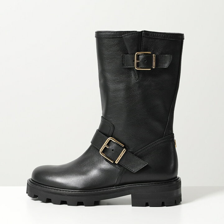 楽天市場】Jimmy Choo ジミーチュウ ミドルブーツ BIKER II SQM 
