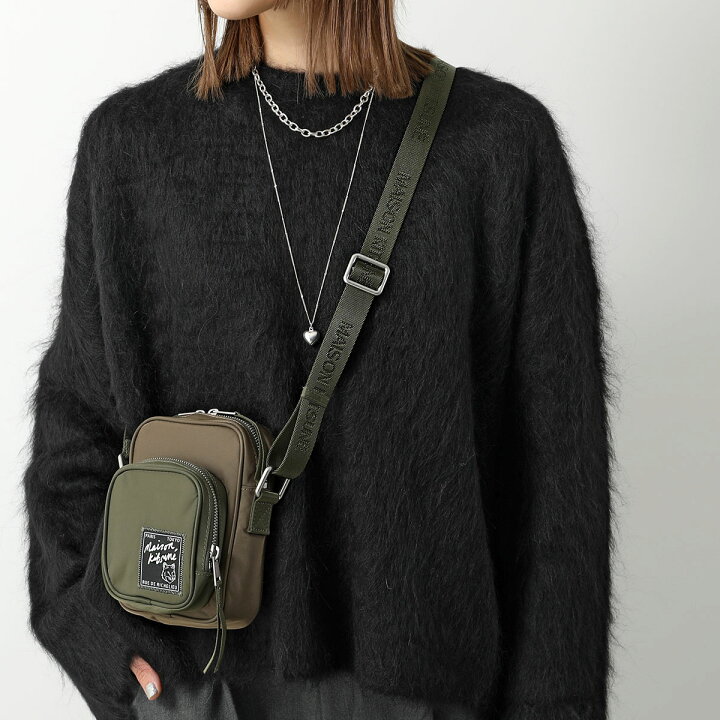 楽天市場】MAISON KITSUNE メゾンキツネ ショルダーバッグ 