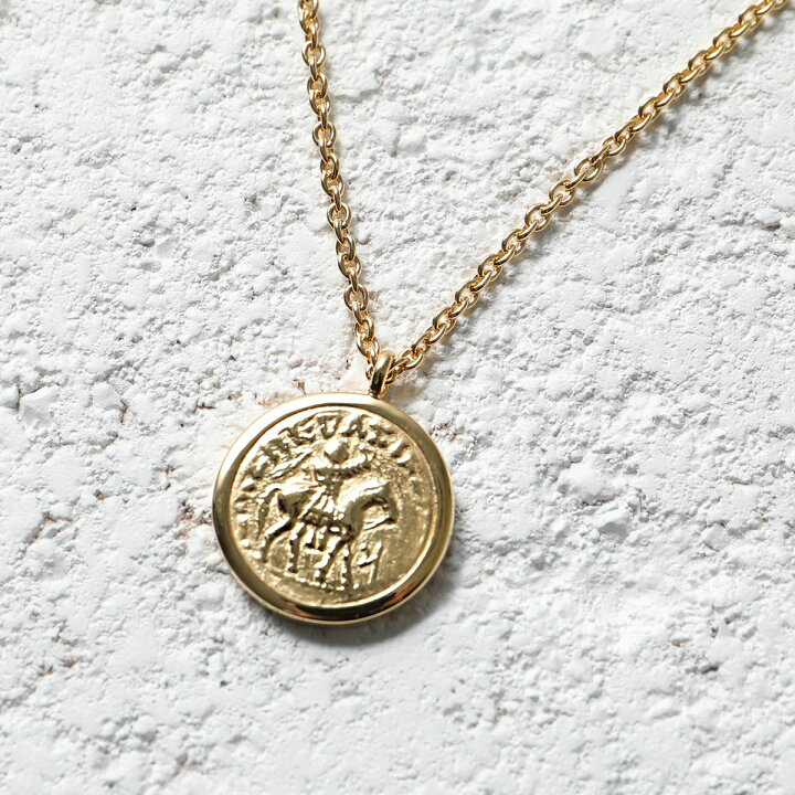 楽天市場】TOMWOOD トムウッド ネックレス Coin Pendant Gold 20.5inch  