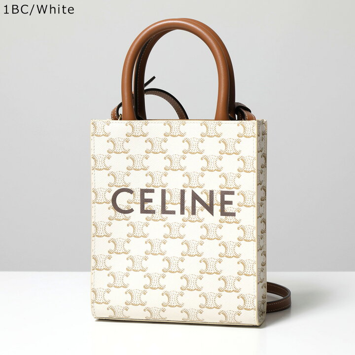 楽天市場】CELINE セリーヌ ショルダーバッグ Mini Cabas Vertical 