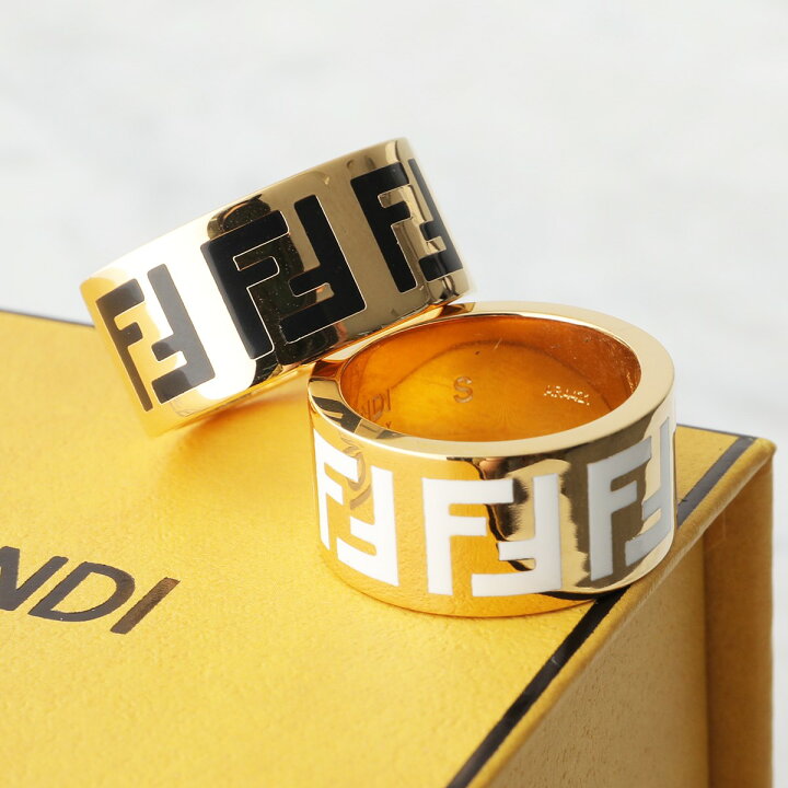楽天市場】FENDI フェンディ リング 8AG945 TL9 レディース FFロゴ 