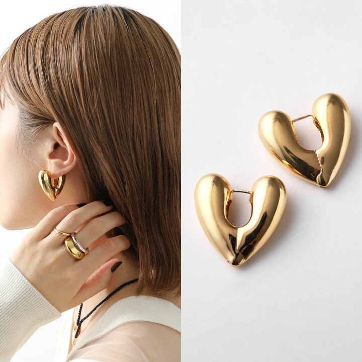 楽天市場】ANNIKA INEZ アニカイネズ ピアス Heart Hoops Lrg E926-LRG  