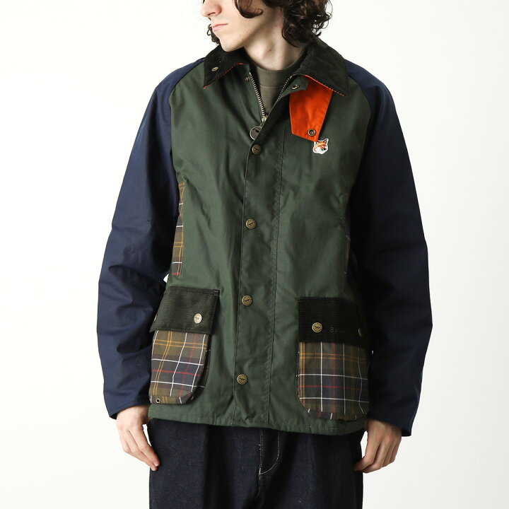楽天市場】MAISON KITSUNE×Barbour メゾンキツネ バブアー ワックス 