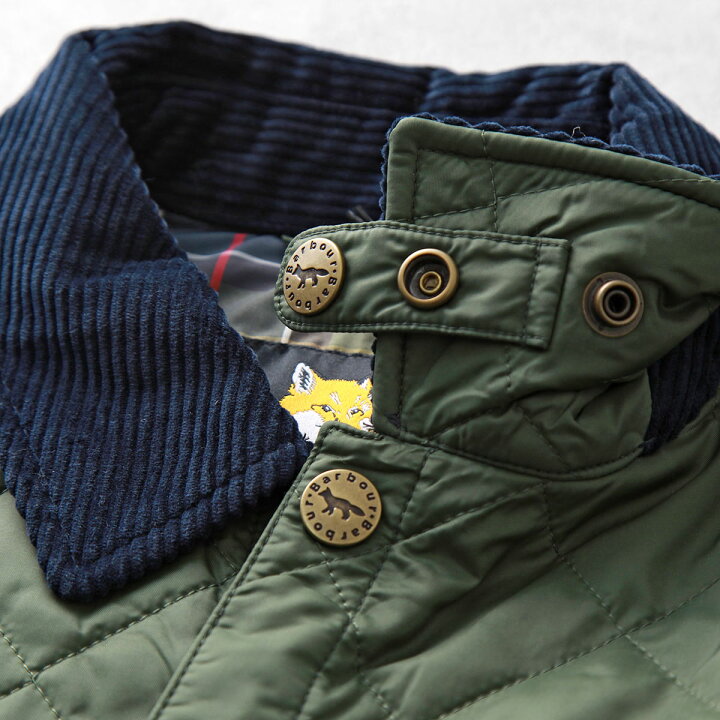 楽天市場】MAISON KITSUNE×Barbour メゾンキツネ バブアー