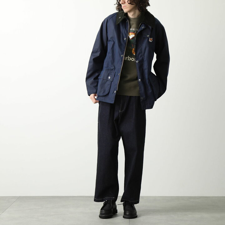 楽天市場】MAISON KITSUNE×Barbour メゾンキツネ バブアー スウェット 