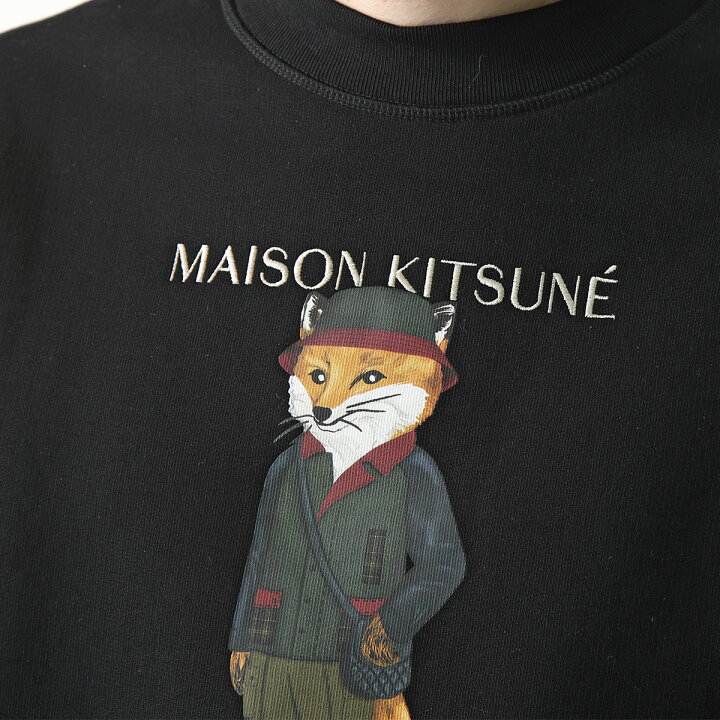 楽天市場】MAISON KITSUNE×Barbour メゾンキツネ バブアー スウェット Maison Kitsuné x Barbour コラボ スウェットXL