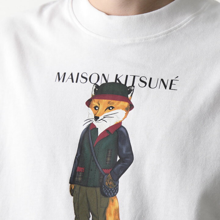 楽天市場】MAISON KITSUNE×Barbour メゾンキツネ バブアー Tシャツ 