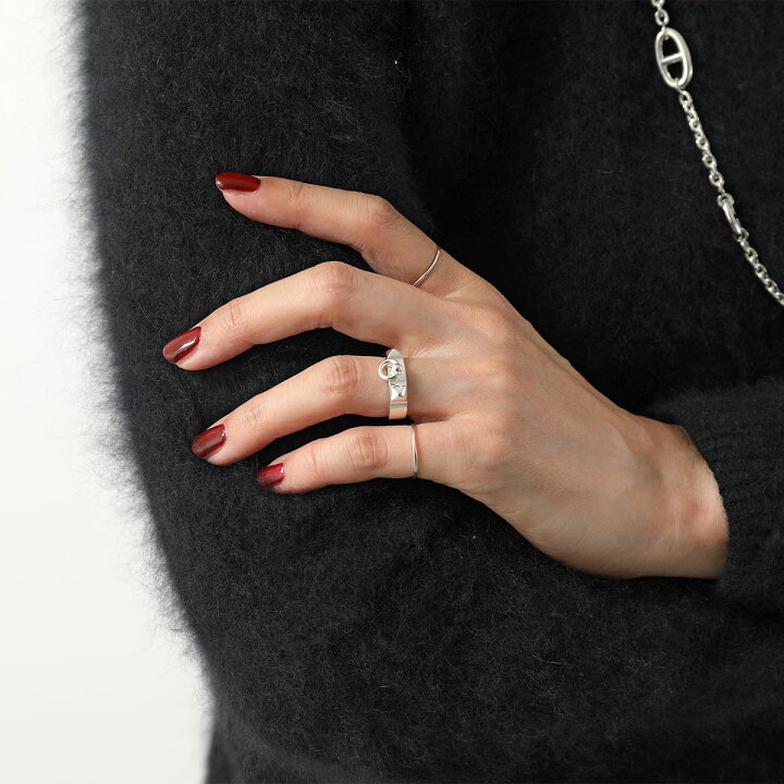 楽天市場】HERMES エルメス リング コリエドシアン Collier de Chien  