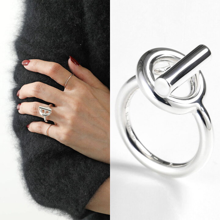 楽天市場】 HERMES エルメス リング エシャペ Echappee MM レディース  