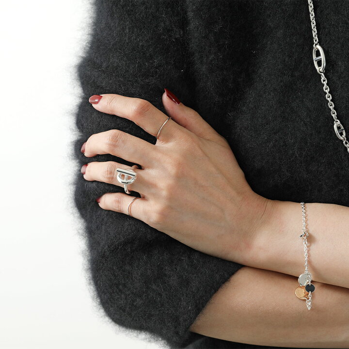 楽天市場】HERMES エルメス リング エシャペ Echappee MM レディース  