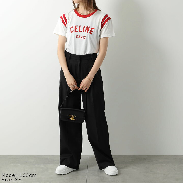 楽天市場】CELINE セリーヌ Tシャツ 2X76G671Q.01PX レディース 半袖  