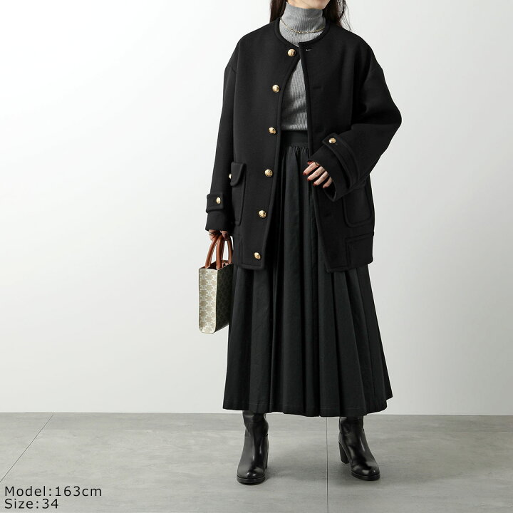 楽天市場】CELINE セリーヌ ノーカラーコート 2M20B 6700 レディース 