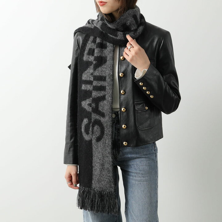 楽天市場】SAINT LAURENT サンローラン マフラー 719421 3YI68 メンズ  