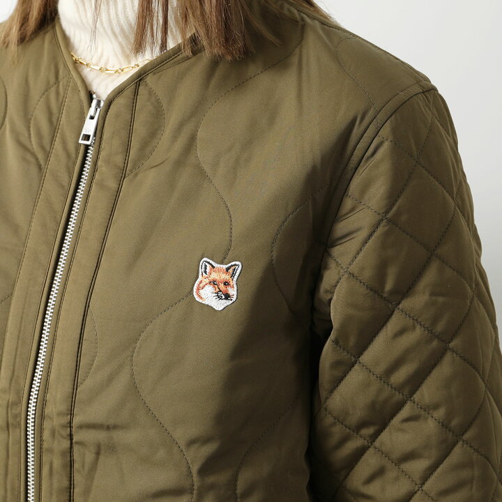 楽天市場】MAISON KITSUNE メゾンキツネ キルティングジャケット 