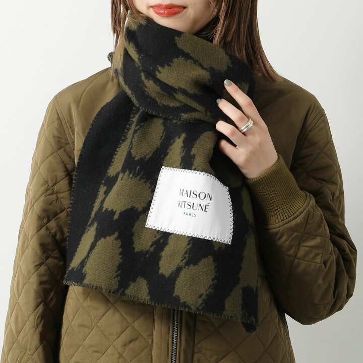 メゾンキツネ/MAISON KITSUNE ストール メンズ TAILLE UNIQUE マフラー  