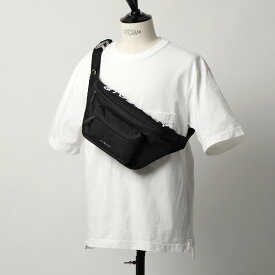 GIVENCHY ジバンシィ ボディバッグ ESSENTIAL U BUMBAG エッシェンシャル BKU01ZK1F5 メンズ ロゴ刺繍 ベルトバッグ ウエストバッグ 鞄 001/BLACK