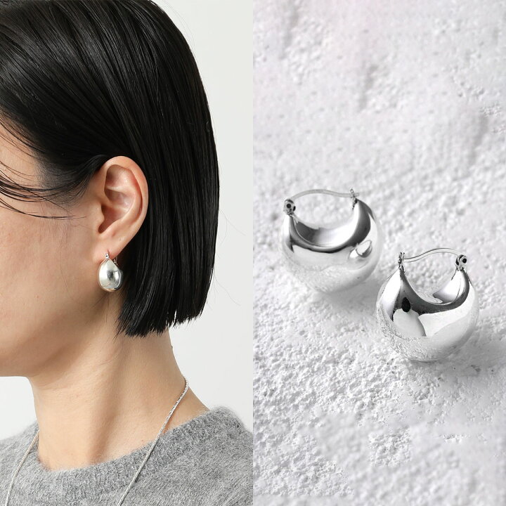 楽天市場】NINA&JULES ニナ・エ・ジュール ピアス PLUMP MOON EARRINGS 