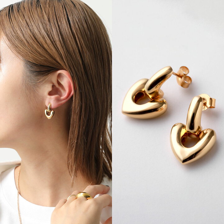 楽天市場】ANNIKA INEZ アニカイネズ ピアス Heart Drop Earrings Sml  