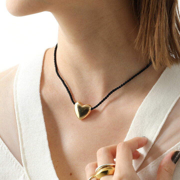 楽天市場】ANNIKA INEZ アニカイネズ ネックレス Heart Necklace Sml 
