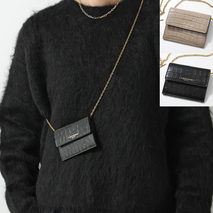 楽天市場】J&M DAVIDSON チェーンウォレット EMBOSSED CROC CHAIN 