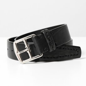 J&M DAVIDSON HARNES BUCKLE END STITCH 35MM BHNS-0ST-BR35 レディース ベルト レザー スクエアバッグル 999S/BLACK【po_fifth】