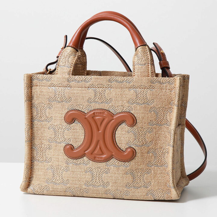 楽天市場】CELINE セリーヌ ハンドバッグ Small Cabas Tice スモール