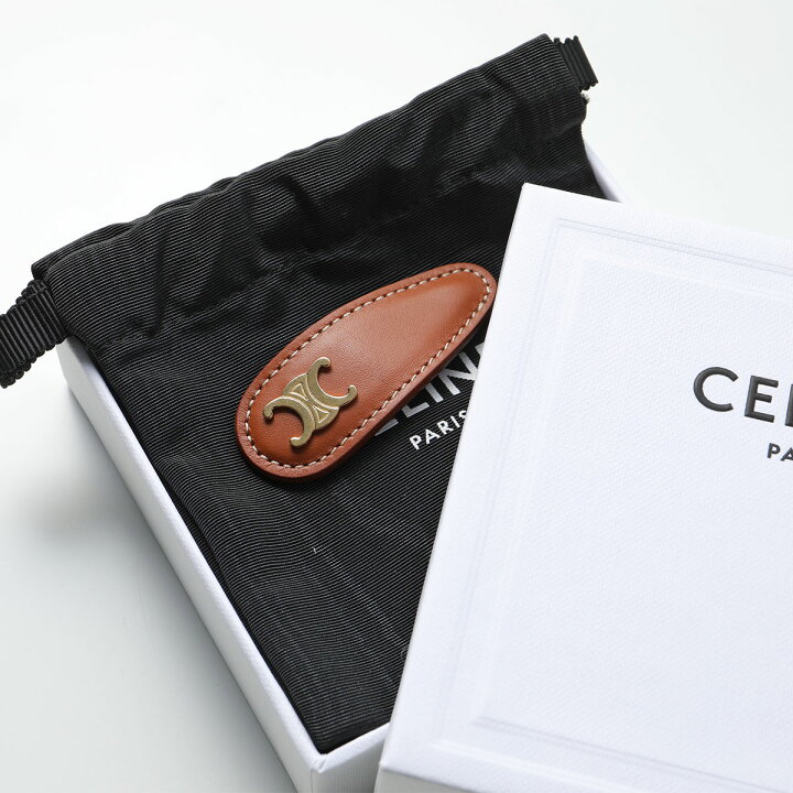 楽天市場】CELINE セリーヌ ヘアクリップ 460TD3BCS.03TG レディース 