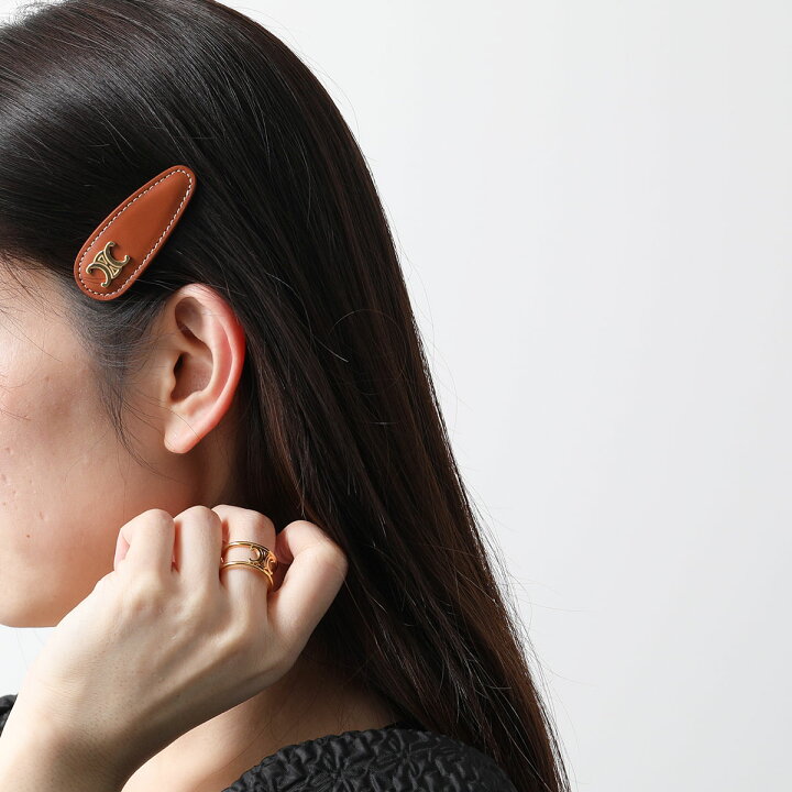 楽天市場】CELINE セリーヌ ヘアクリップ 460TD3BCS.03TG レディース 