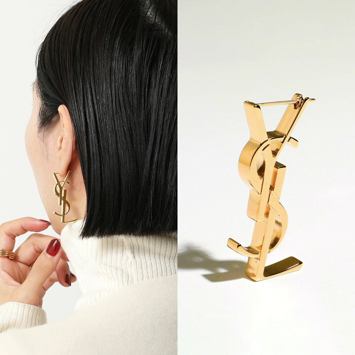 楽天市場】SAINT LAURENT サンローラン ピアス 746670 Y1500  